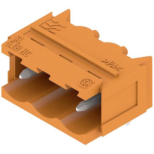 Weidmüller 2766940000 Printklemme Polzahl 3 Orange 500 St.