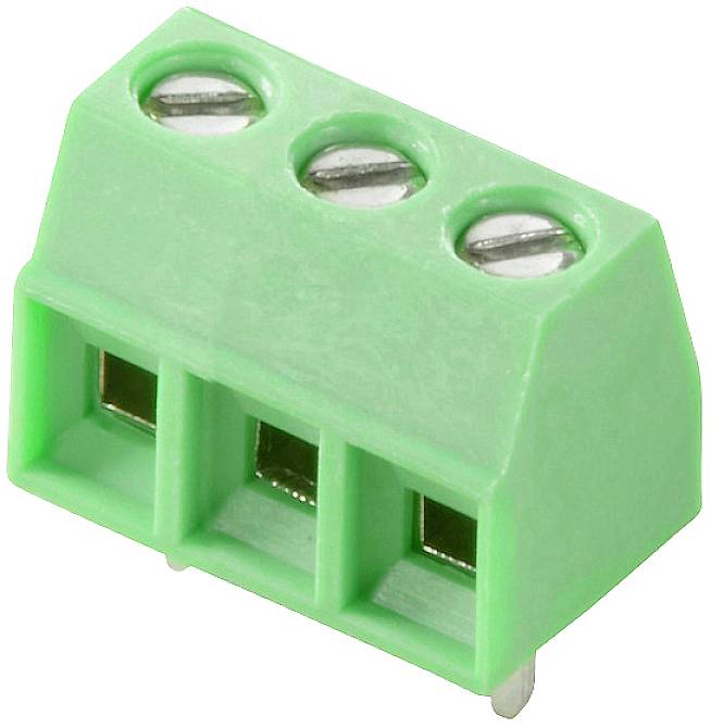 Weidmüller 2650430000 Schraubklemmblock 1 mm² Polzahl 2 Grün 1000 St.