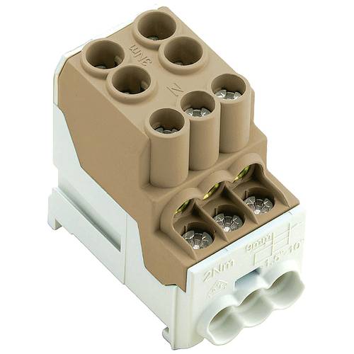 Weidmüller 2814500000 Verteilerblock Schrauben Braun 3 St.
