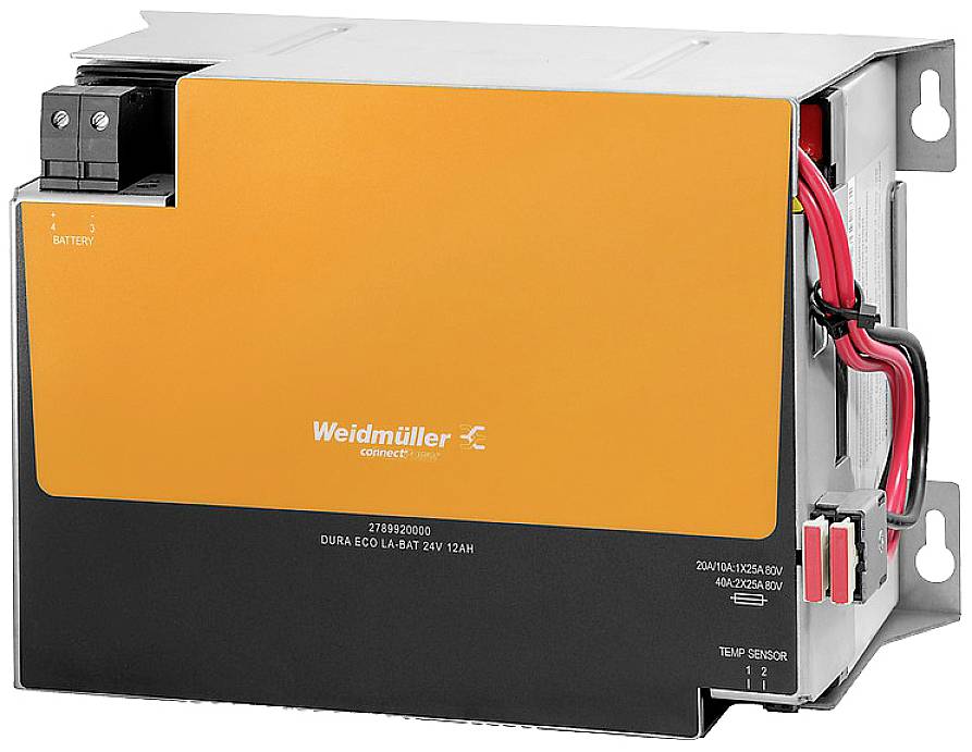 Weidmüller DURA ECO LA-BAT 24V 12AH Stromversorgungen 2789920000 Industriematerial Industrie-1