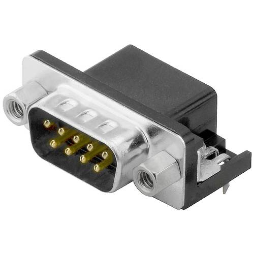 Weidmüller D-SUB M6.3 T09HB 3.2B2 TY BK 2626690000 D-SUB Stecker 90 ° Polzahl: 9 Löten 1 St.