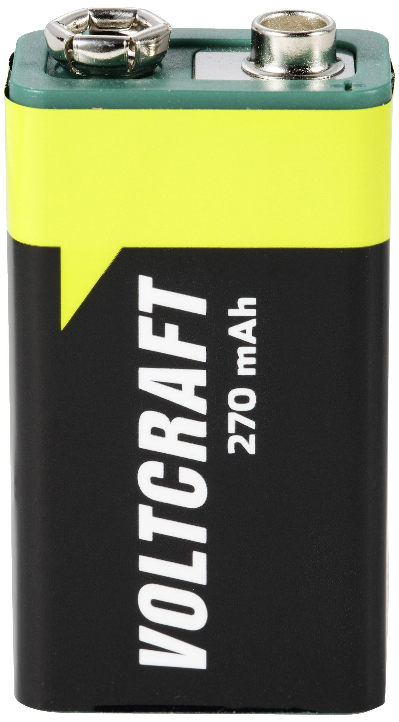VOLTCRAFT Oplaadbare 9V batterij (blok) Endurance 6LR61 NiMH 8.4 V 270 mAh 1 stuk(s)