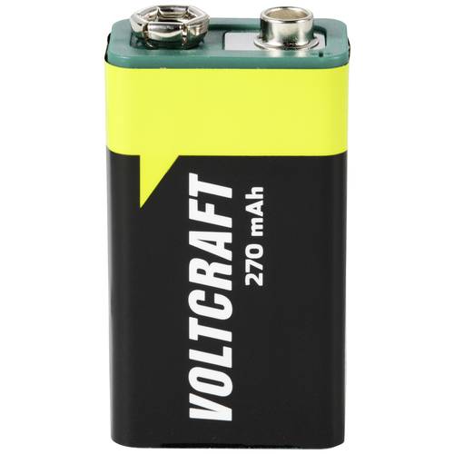 VOLTCRAFT Endurance 6LR61 9 V Block-Akku NiMH 270 mAh 8.4 V 1 St.