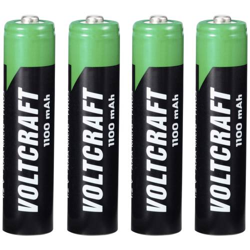 VOLTCRAFT HR03 Micro (AAA)-Akku NiMH 1100 mAh 1.2 V 4 St.