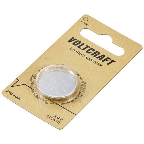 VOLTCRAFT Knopfzelle CR 2430 3 V 1 St. 290 mAh Lithium LM2430