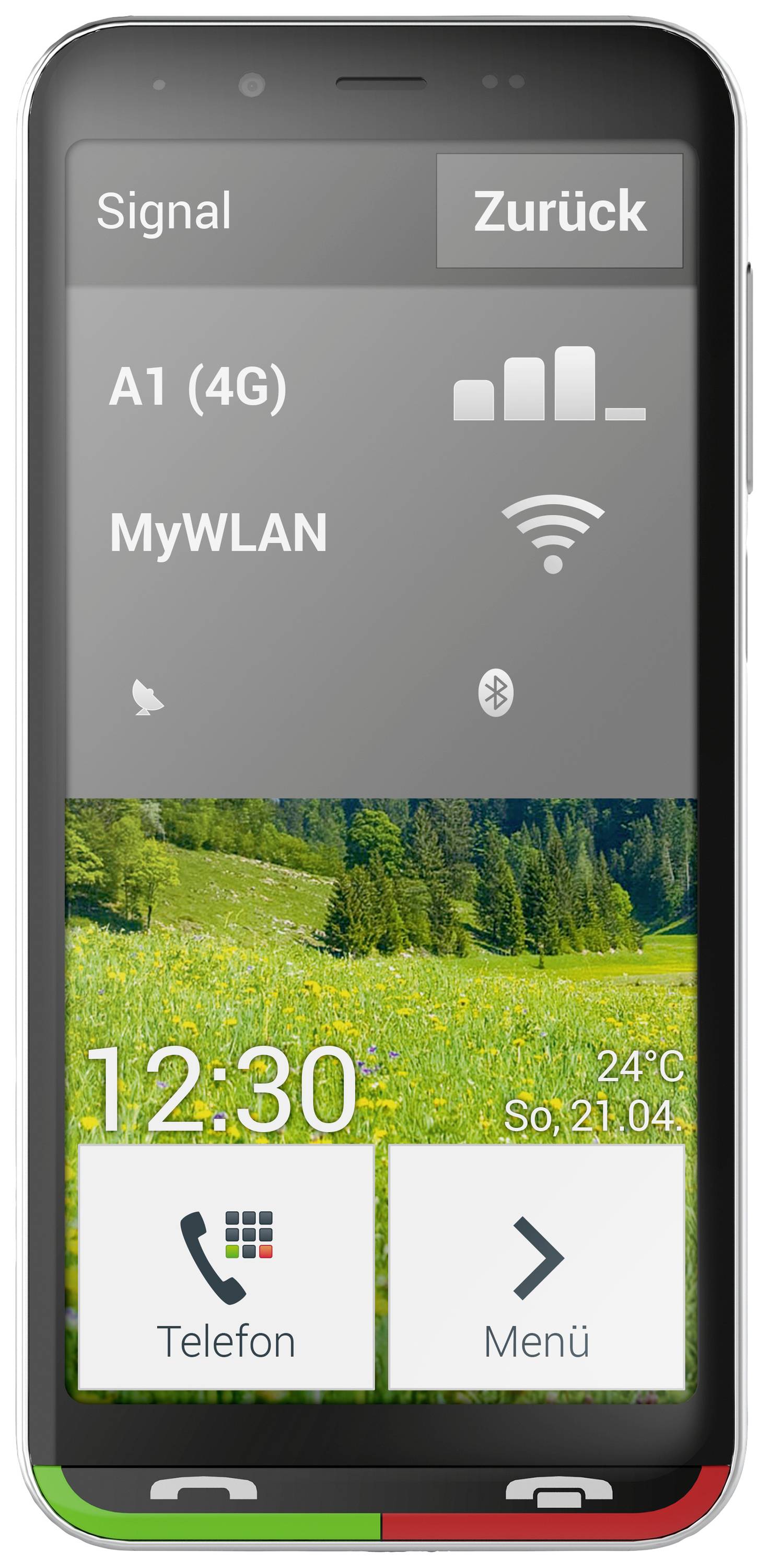 Emporia SUPEREASY 32 GB Schwarz/Silber 12.6 cm (4.95 Zoll) Senioren-Smartphone-3