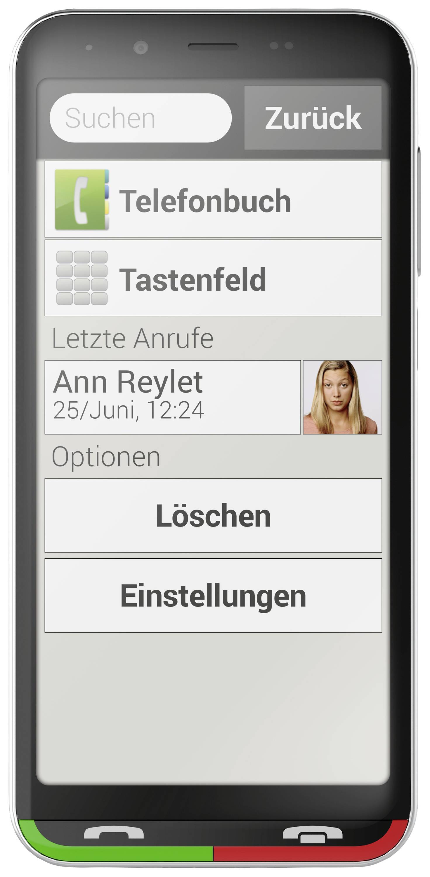 Emporia SUPEREASY 32 GB Schwarz/Silber 12.6 cm (4.95 Zoll) Senioren-Smartphone-4
