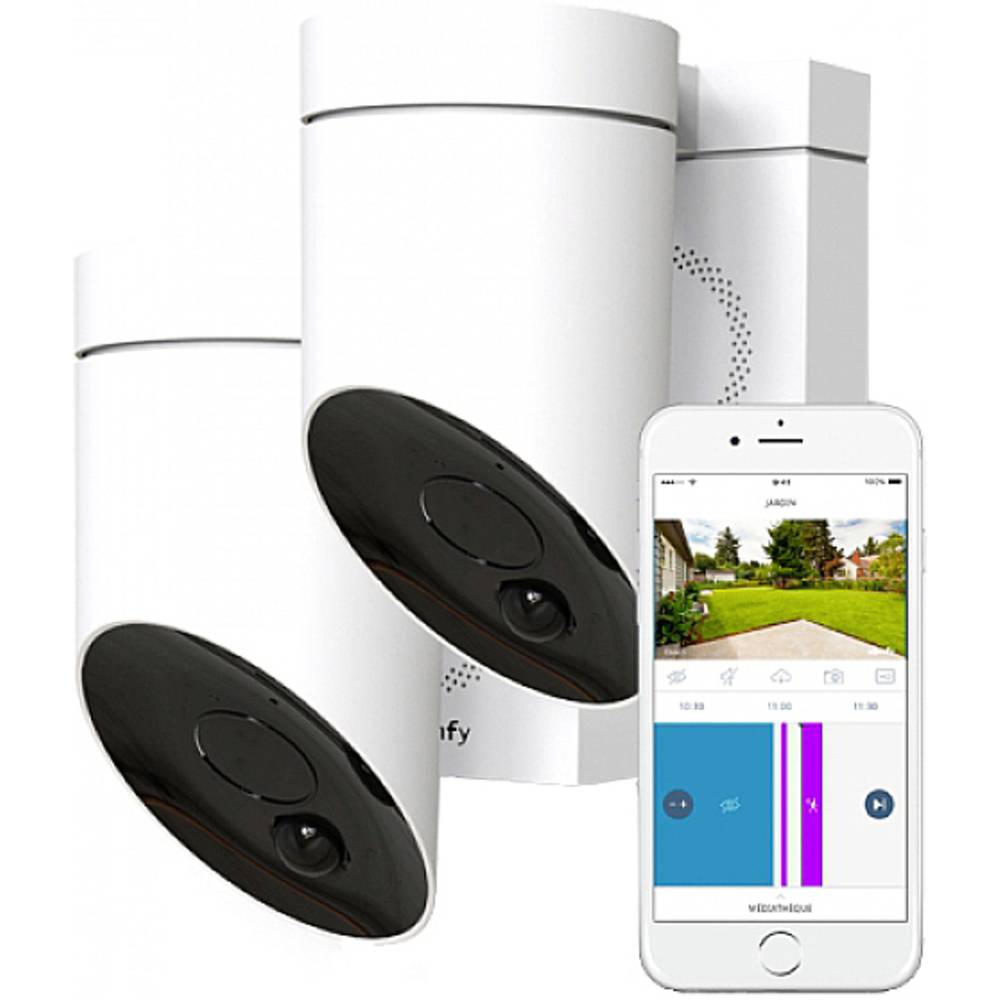 Somfy Outdoorcamera Wit Duo Pack