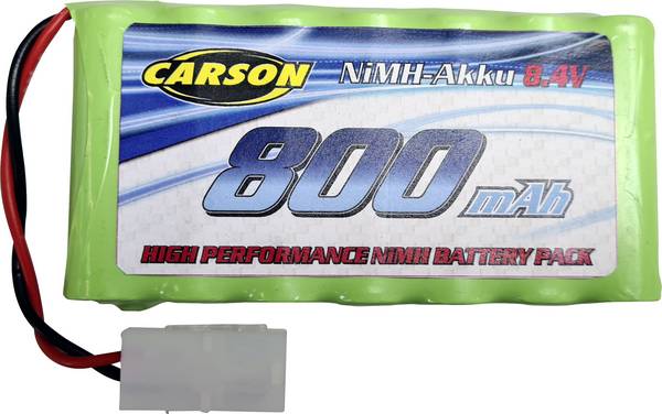Carson RC Sport Modellbau-Akkupack (NiMh) 8.4 V 800 mAh Zellen-Zahl: 7 Softcase Tamiya