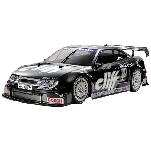Tamiya Opel Calibra V6 Cliff Schwarz Brushed 1:10 RC Modellauto Elektro Rennwagen Allradantrieb (4WD) Bausatz