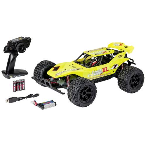 Thumbnail - Carson RC Sport Cage Devil XL Gelb Brushed 1:10 RC Modellauto Elektro Buggy RtR 2,4 GHz