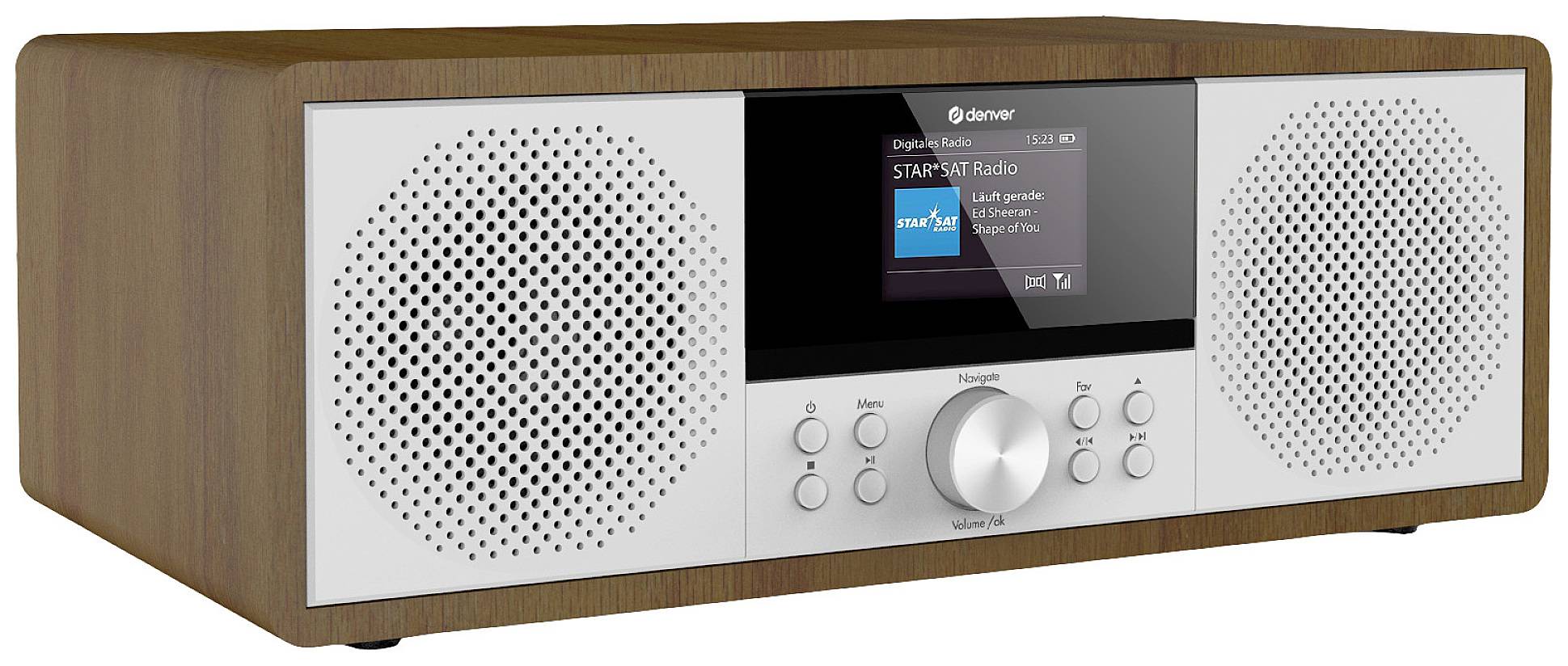 INTER SALES - DENVER MIR-270DW - Microsystem - 2 x 10 Watt-3