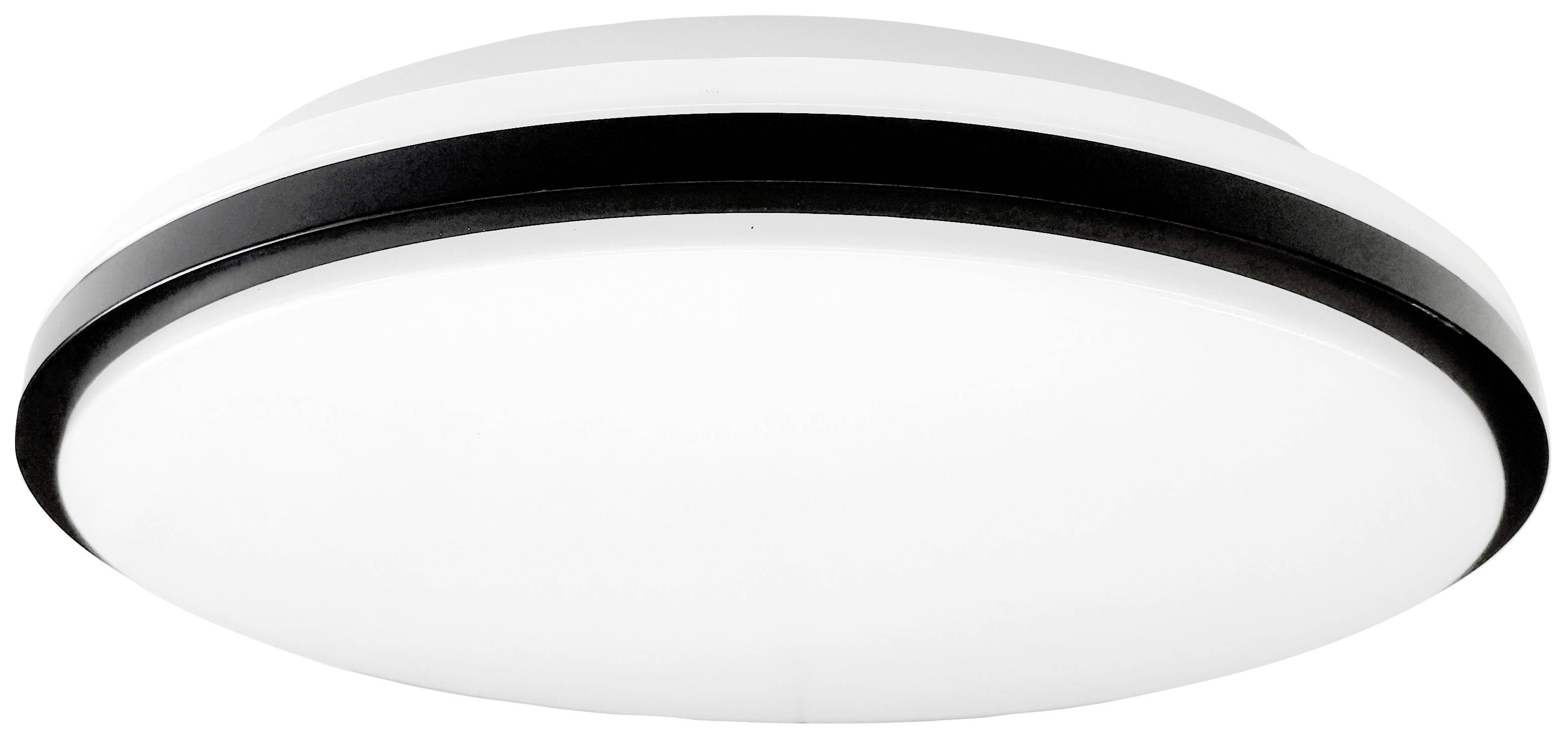 MÜLLER LICHT Müller-Licht 21000070 Taro Round 30 LED-Deckenleuchte LED 18 W Weiß, Schwarz