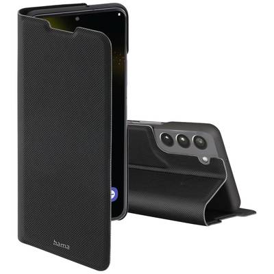 hama 00172322 Booklet "Slim Pro" für Samsung Galaxy S22 (5G), Schwarz