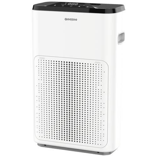 QooXoo 100001 QXPure3 Luftreiniger 50 m² Weiß, Schwarz