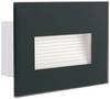 Kanlux Glasi 33695 Außeneinbauleuchte LED fest eingebaut LED 3 W Grau