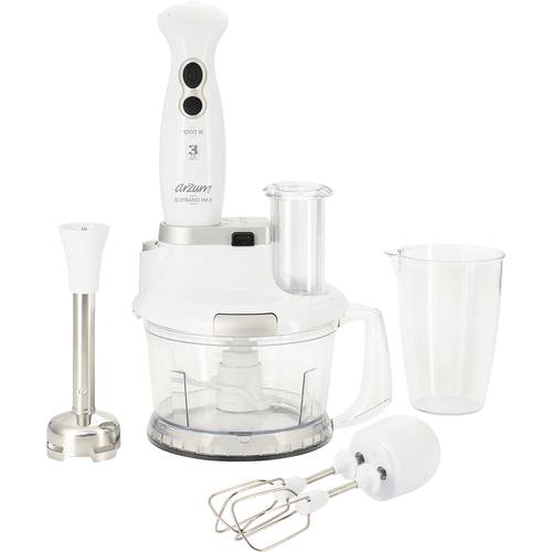 arzum AR1004 Stabmixer 1000 W Turbofunktion, Multifunktion Weiß