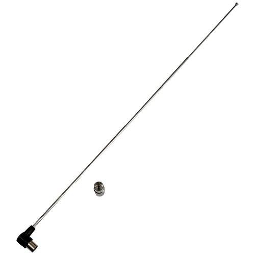 Axing TZA 8-00 Passive DVB-T/T2-Teleskopantenne Innenbereich Schwarz, Silber