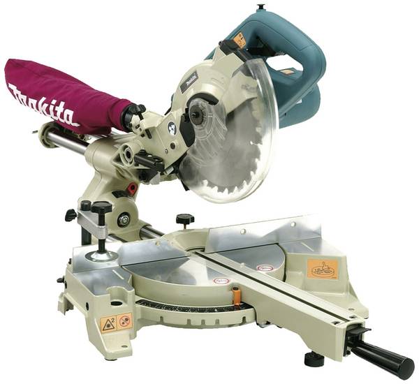 Makita Kapp- und Gehrungszugsäge LS0714BN, 1010 W, incl. Zubehör, Karton