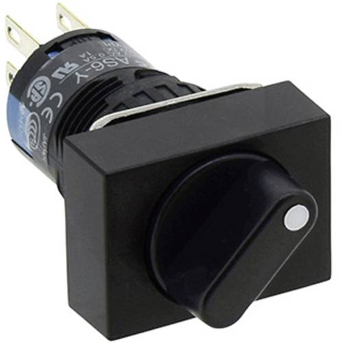 Idec AS6H-2Y2P AS6H-2Y2P Drehschalter 220 V 1 A Schaltpositionen 2 2 x 90 ° IP65 1 St.