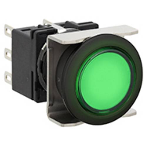 Idec LB6L-M1T64G LB6L-M1T64G Leuchtdrucktaster 250 V, 125 V, 30 V 5 A 2 x Aus/(Ein) tastend (Ø) 22 mm IP65 1 St.