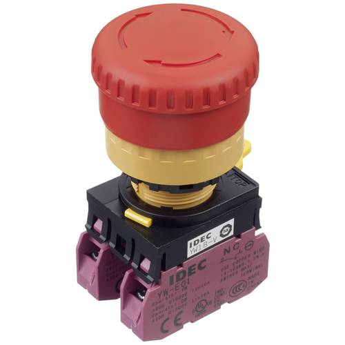 Idec YW1B-V4E02R Not-Aus-Schalter 250 V 3 A 2 Öffner IP65 1 St.