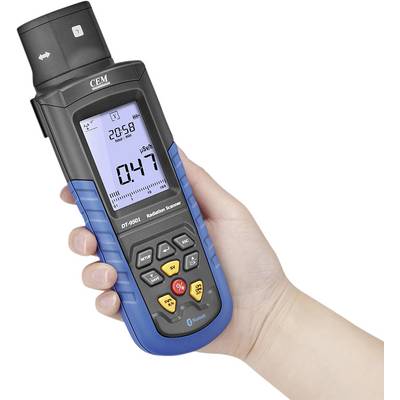 DT-9501 Geigerzähler Strahlung: Alpha, Beta, Gamma, Röntgen akustischer Warnton, inkl. Auswertungssoftware, Datenlogger-6