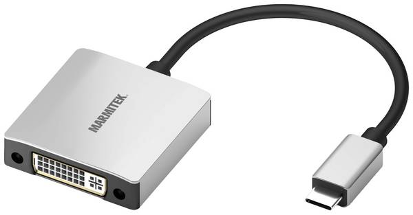 Marmitek USB-C® Adapter [1x USB-C® - 1x DVI] USB-C / DVI Adapter 0.15 m