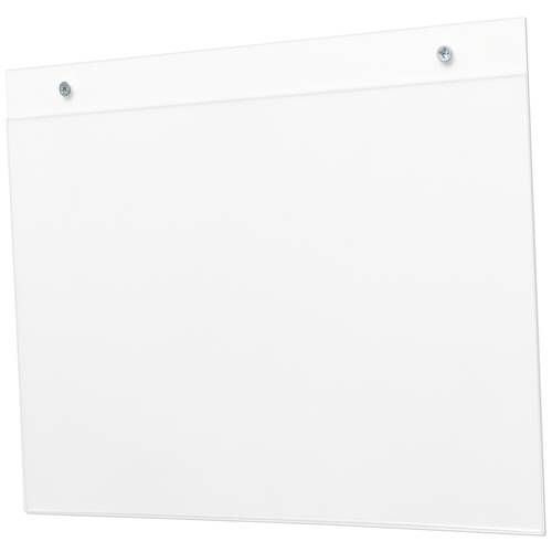 Thumbnail - Deflecto Classic Image® 46901 Wand-Prospekthalter Transparent DIN A4 quer Anzahl der Fächer 1 12 St.