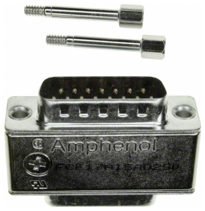 Amphenol Sub-D Adapter, Stecker 15-polig zu Buchse 15-polig