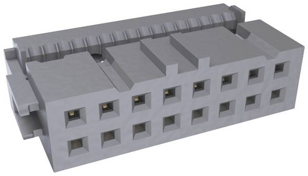 Amphenol 71600-116LF Pfosten-Steckverbinder     1 St.