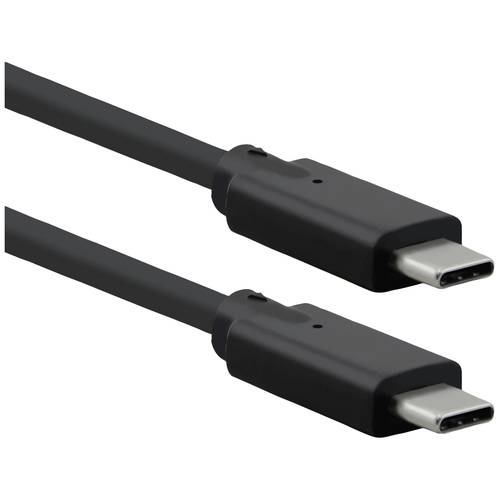 Thumbnail - ROLINE USB 3.2 Gen 2x2 Kabel, Emark, C-C, ST/ST, 20Gbit/s, 100W, schwarz, 1 m