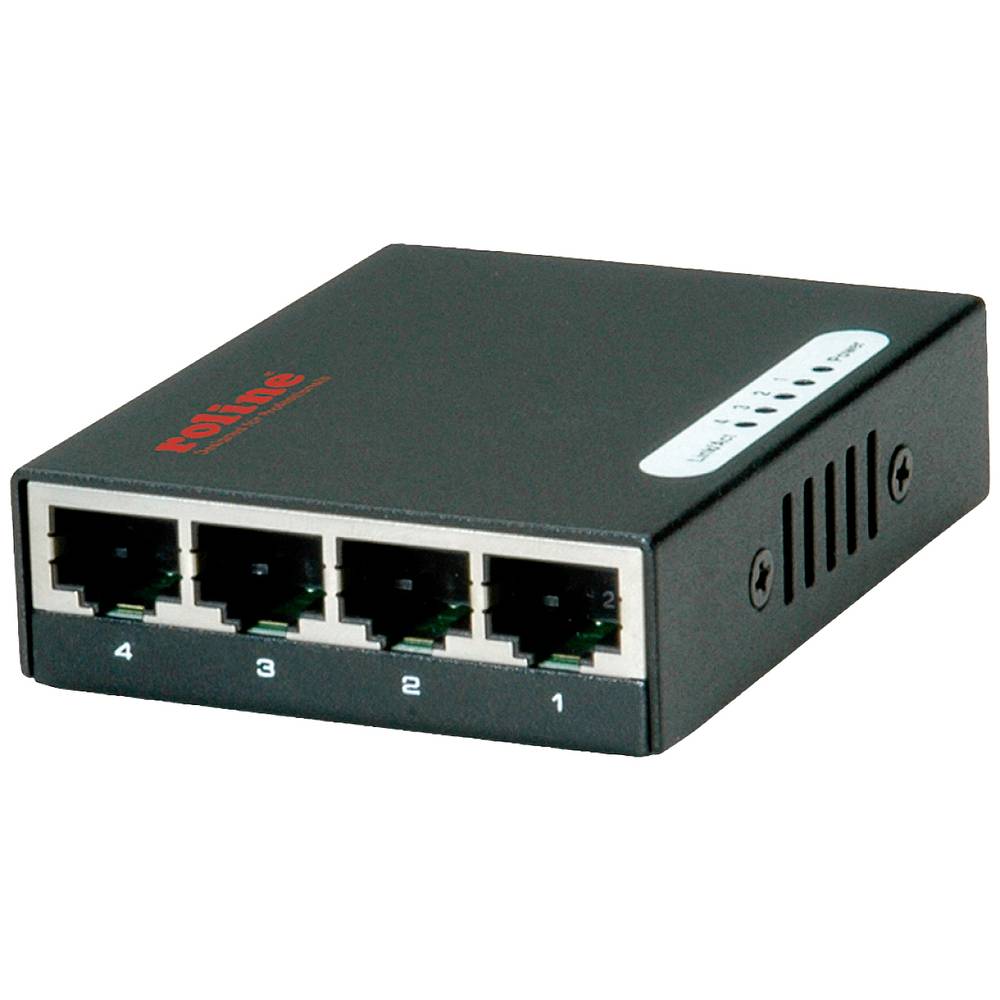 Roline Netwerk switch 10 / 100 / 1000 MBit/s USB-stroomverzorging