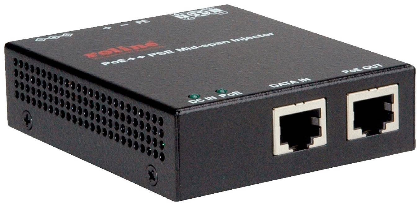 ROLINE Industrial 2-Port Mid-Span PoE Injector