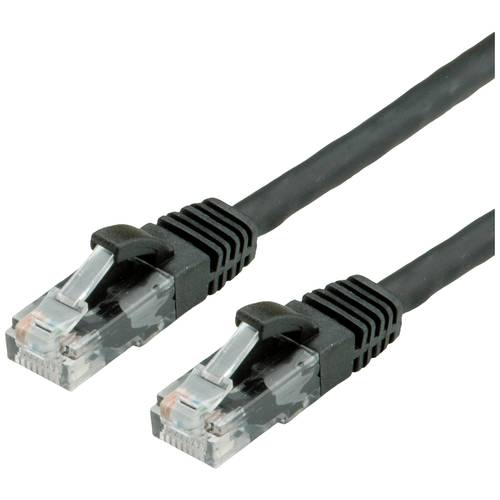 Thumbnail - VALUE Patchkabel Kat.6A (Class EA) UTP, schwarz, 0,3 m
