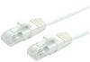 VALUE Patchkabel Cat.6A (Class EA) UTP, weiß, 0,3 m
