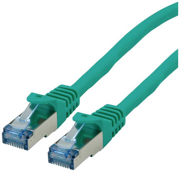 ROLINE Patchkabel Cat.6A S/FTP (PiMF), Component Level, LSOH, grün, 2 m