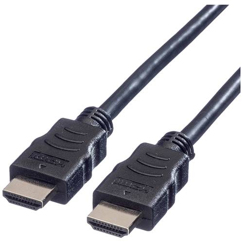 Thumbnail - VALUE HDMI High Speed Kabel mit Ethernet, schwarz, 1 m