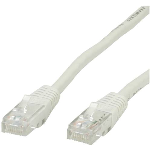 Thumbnail - VALUE Patchkabel Kat.5e (Class D) UTP, grau, 1 m