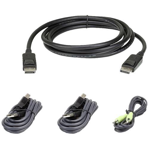 Thumbnail - ATEN 2L-7D02UDPX4 DisplayPort Kabel Kit