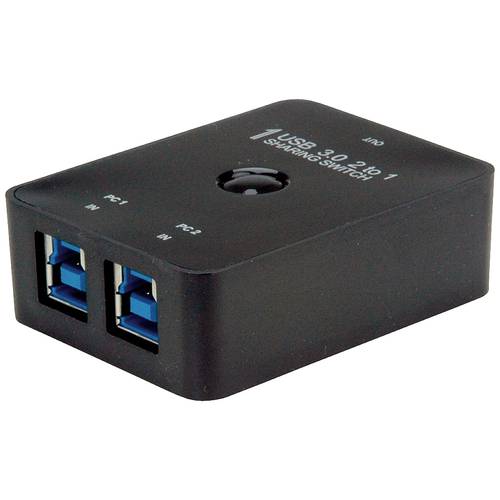 Thumbnail - VALUE Manueller USB 3.2 Gen 1 Switch, 2 Ports