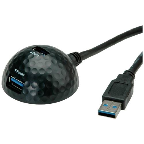 Thumbnail - VALUE USB 3.2 Gen 1 Dockingkabel, Dome, schwarz, 1,5 m
