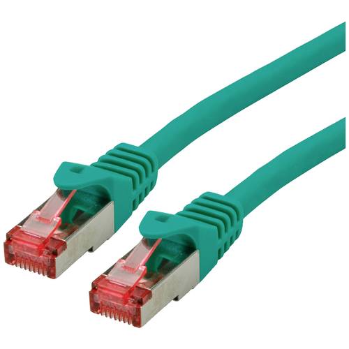 Thumbnail - ROLINE Patchkabel Kat.6 S/FTP (PiMF), Component Level, LSOH, grün, 0,3 m