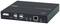 Ein schwarzes ATEN KVM over IP Console Station Modell KN1000A, mit USB, Audioanschlüssen, Netzwerkport und Ein/Aus-Schalter vorne.