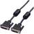 DVI-D-Kabel mit zwei Steckern für digitale Videoverbindungen.