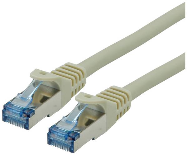 ROLINE Patchkabel Cat.6A S/FTP (PiMF), Component Level, LSOH, grau, 3 m