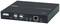 Ein schwarzes ATEN KVM-Gerät mit mehreren USB-Anschlüssen, Audioanschlüssen und einem LAN-Port. Modellbezeichnung und Logo sind sichtbar.