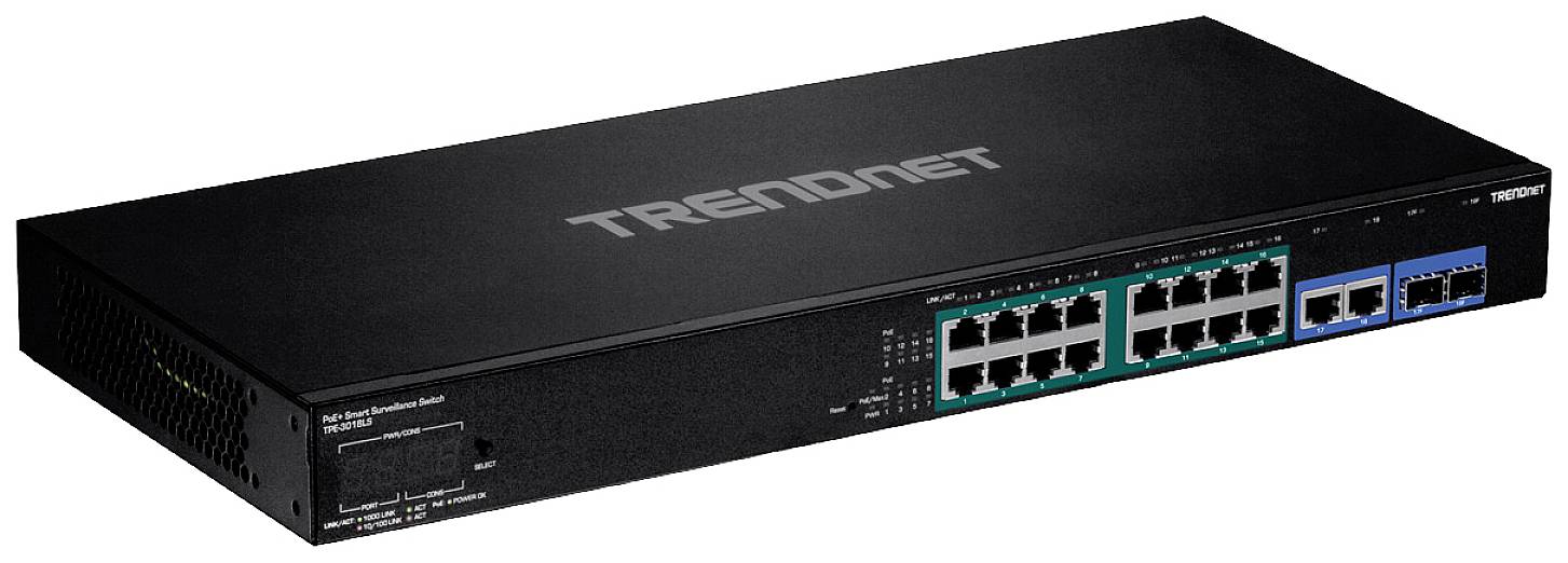 TRENDNET 18-PORT GIGABIT POE+ SMART