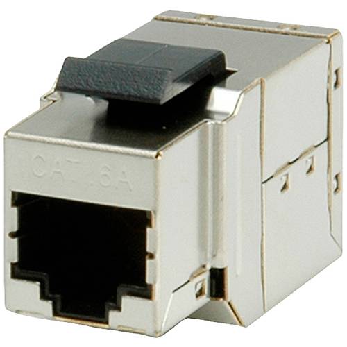 ROLINE RJ-45 Kupplung, Keystone, geschirmt, Cat.6A (Class EA)