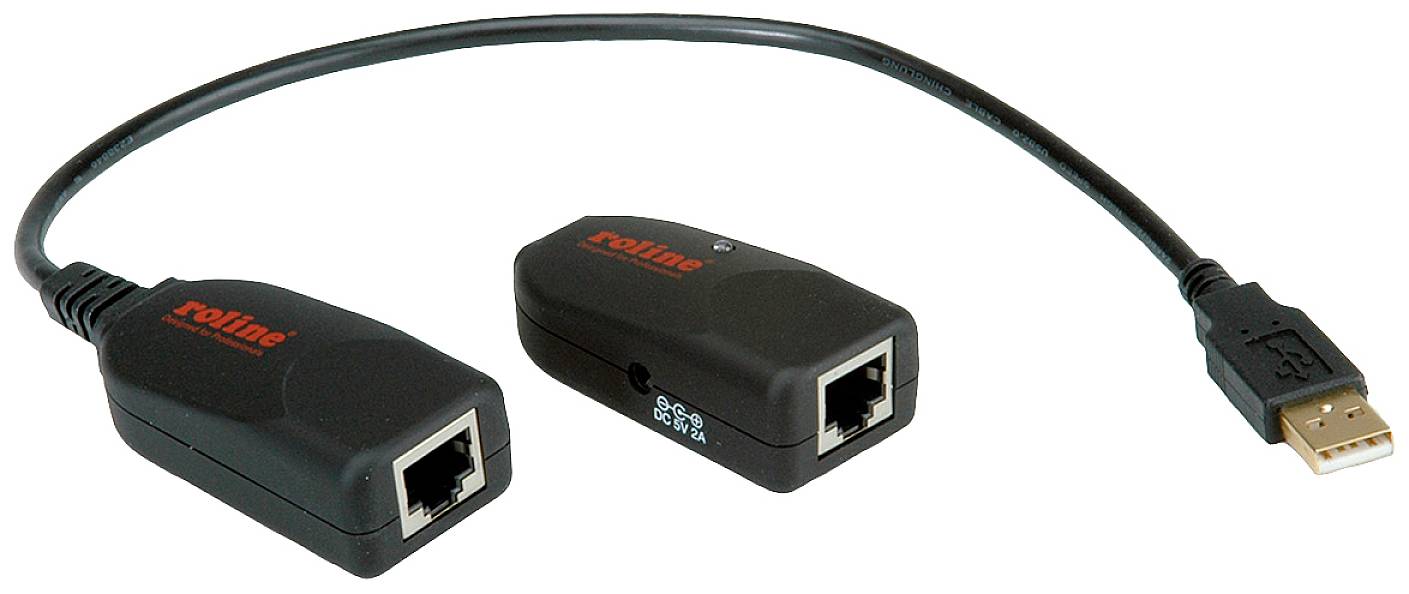 ROLINE USB 2.0 Verlängerung über RJ45, max. 50m